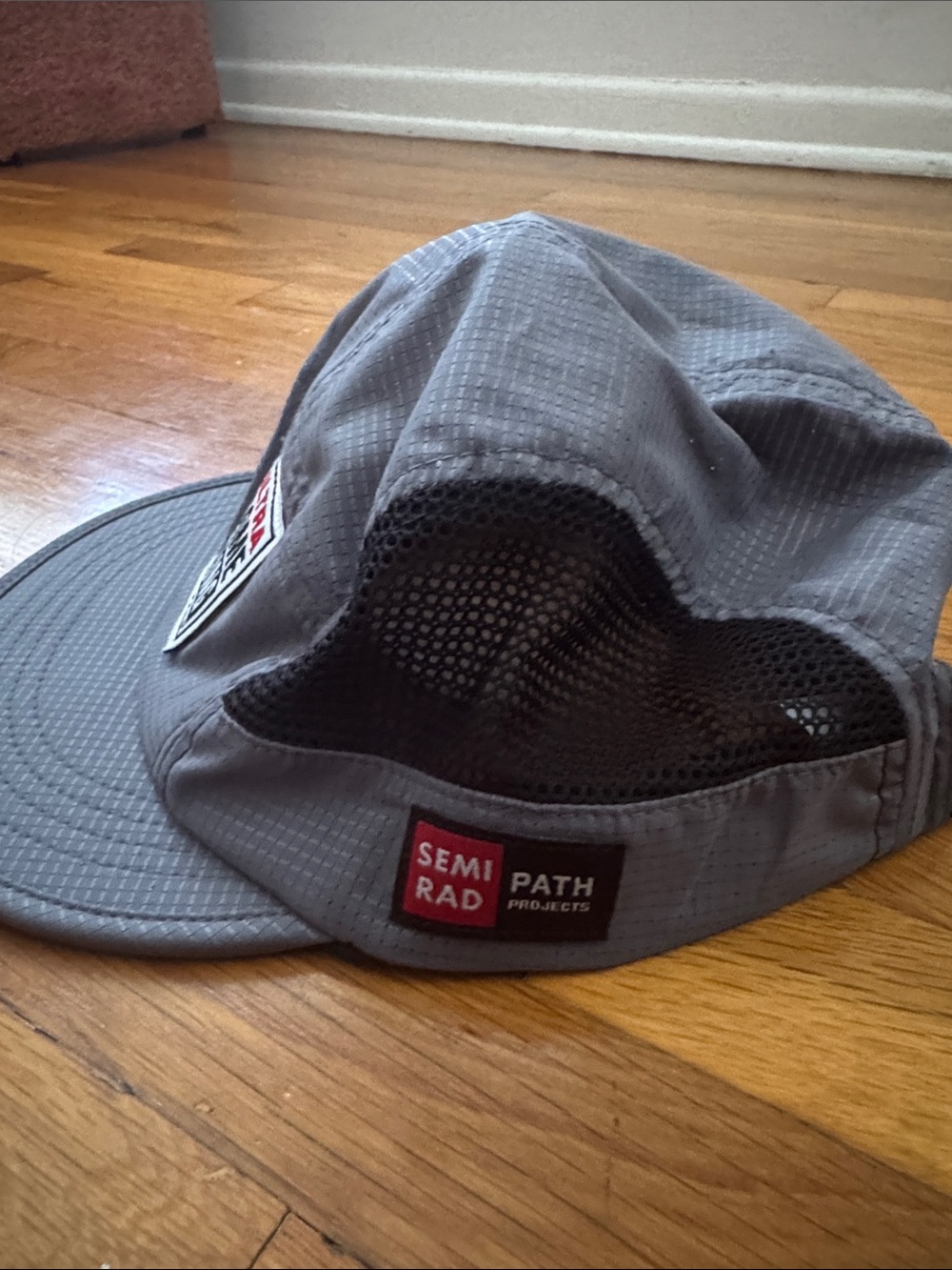 Men's Gray Performance Cap - Picture 3 of 7